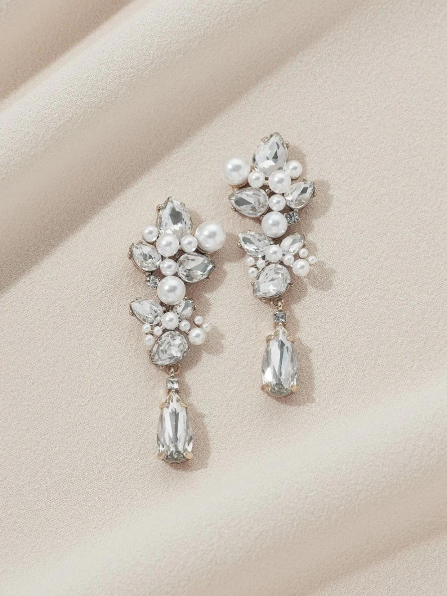 "Olive & Piper Chantilly Drops – Elegant Dangle Earrings for Women"