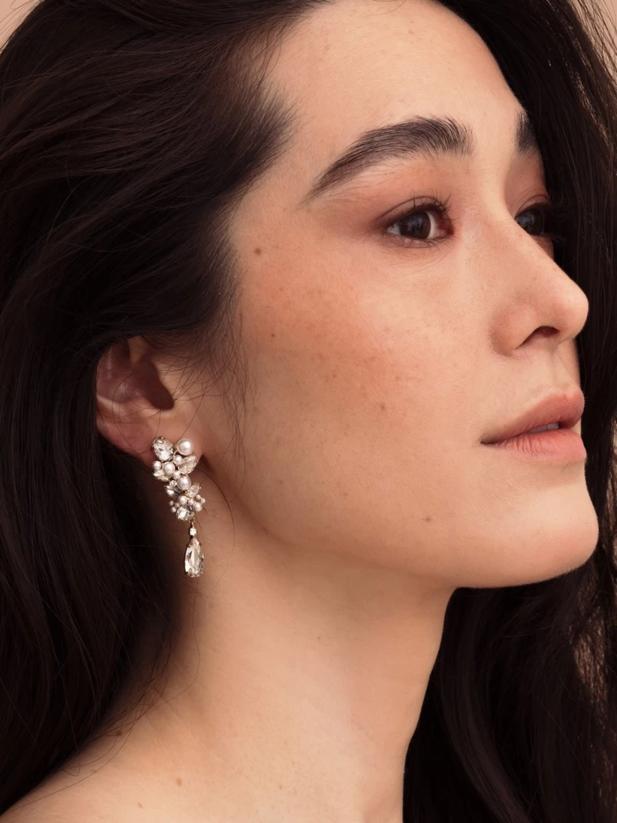 "Olive & Piper Chantilly Drops – Elegant Dangle Earrings for Women"