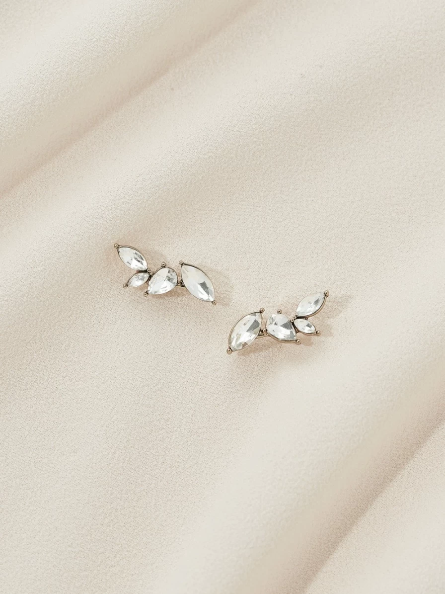 "Olive & Piper Sydney Studs Earrings – Elegant Gold Hoop Studs for Women"