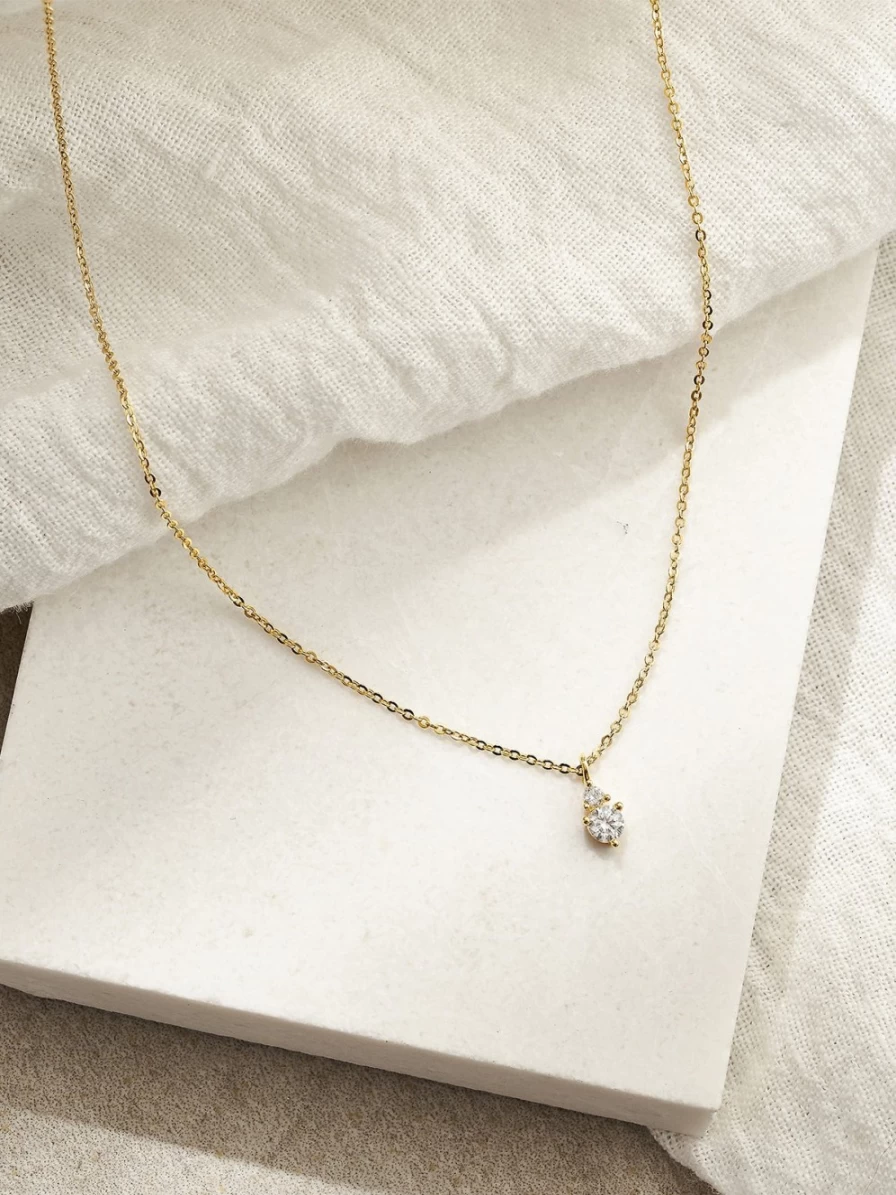 Olive & Piper Demi-Fine Jewelry Meja Pendant Necklace - Elegant & Dainty