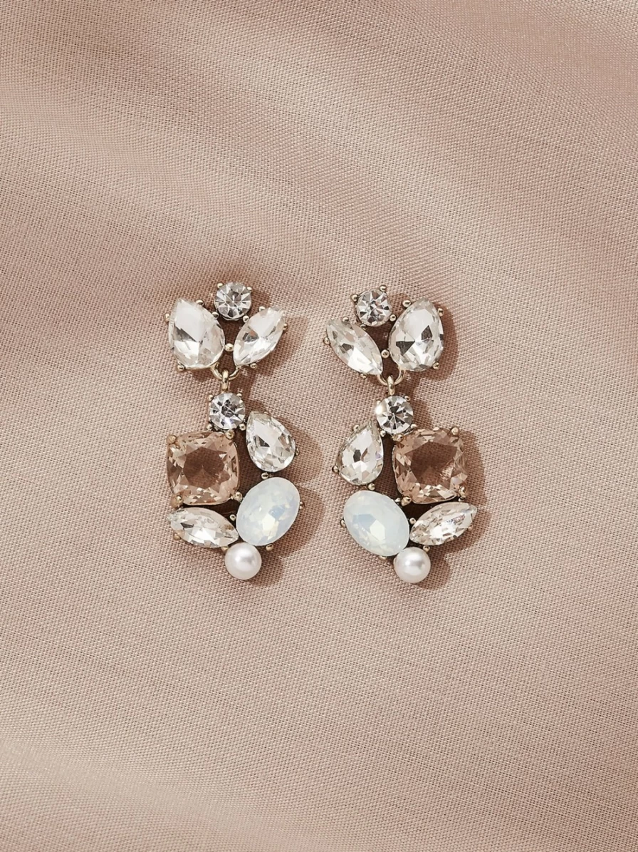 "Olive & Piper Domenica Elegant Hoop Earrings – Gold-Plated Dainty Jewelry for Women"