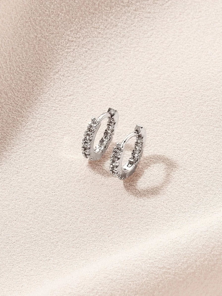 Olive & Piper Petite Hoop Earrings - Minimalist Small Hoops for Women