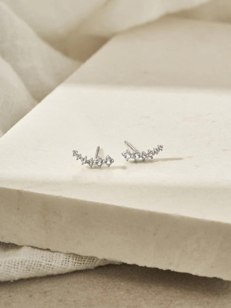 Olive & Piper Malin Stud Earrings - Demi-Fine Jewelry for Everyday Elegance
