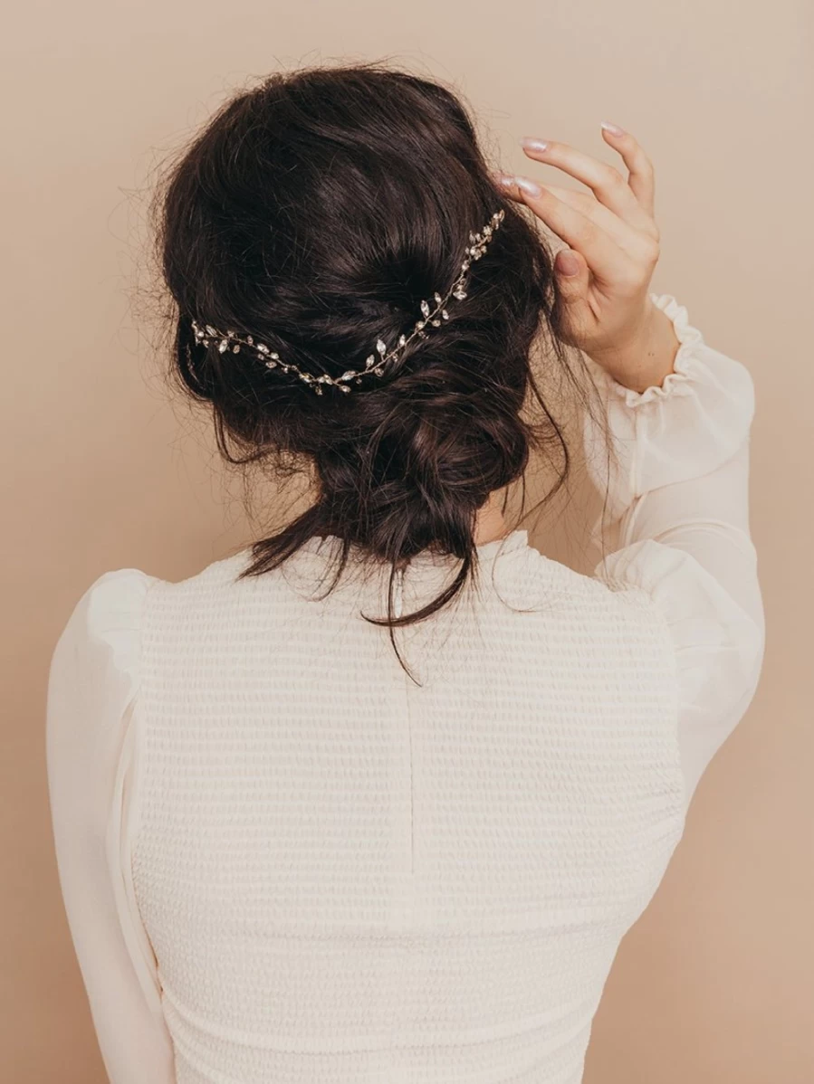 Olive & Piper Marlowe Hair Vine - Elegant Floral Hair Accessory for Weddings & Special Events