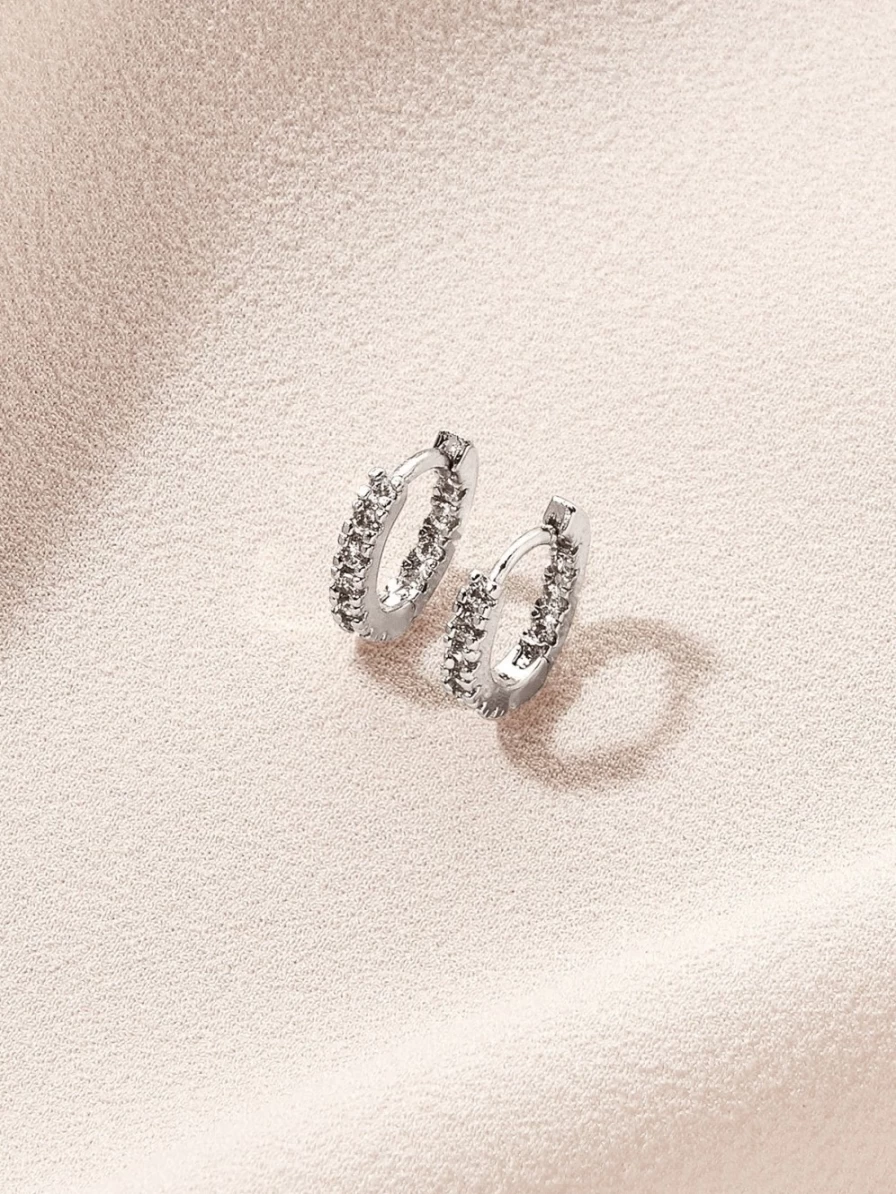 Olive & Piper Petite Hoop Earrings - Minimalist Small Gold Hoops for Women