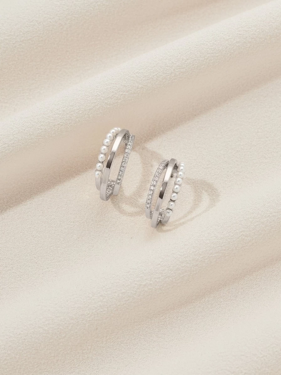 Olive & Piper Carina Hoops - Elegant Gold-Plated Hoop Earrings for Women