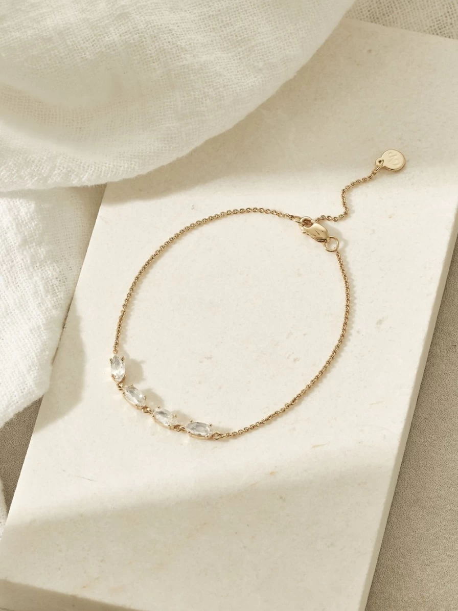 18K Gold Vermeil Lake Bracelet - Olive & Piper Demi-Fine Jewelry