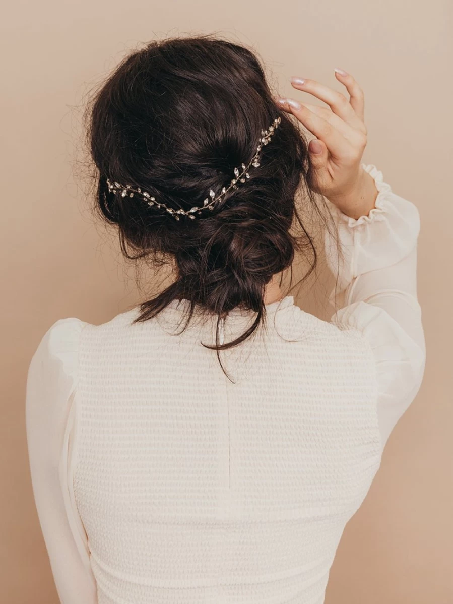 Olive & Piper Marlowe Hair Vine - Elegant Floral Hair Accessory for Weddings & Special Events