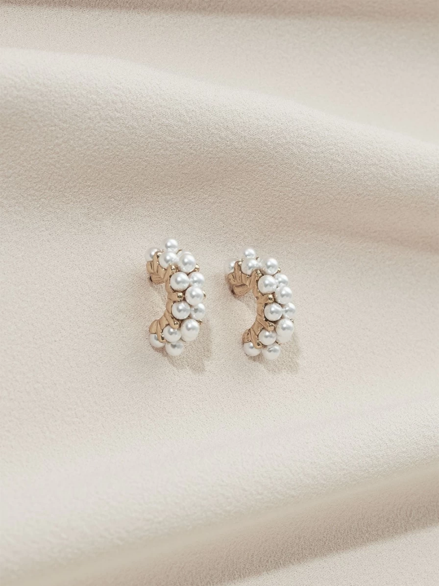 Olive & Piper Gold Hoop Earrings - Celine Style Hoops for Women