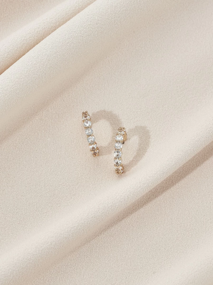 Olive & Piper Nalah Hoops - Elegant Gold Hoop Earrings for Women