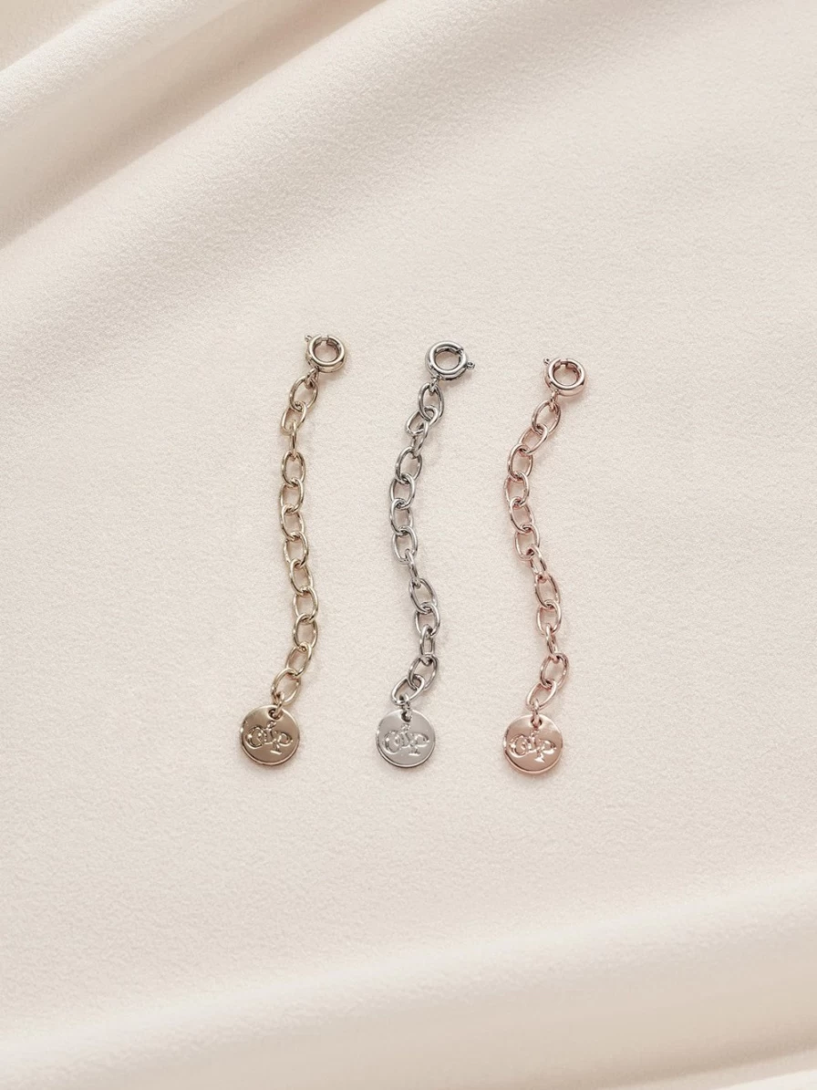"Olive & Piper Gold Chain Extender - Adjustable Necklace Extender for Jewelry"