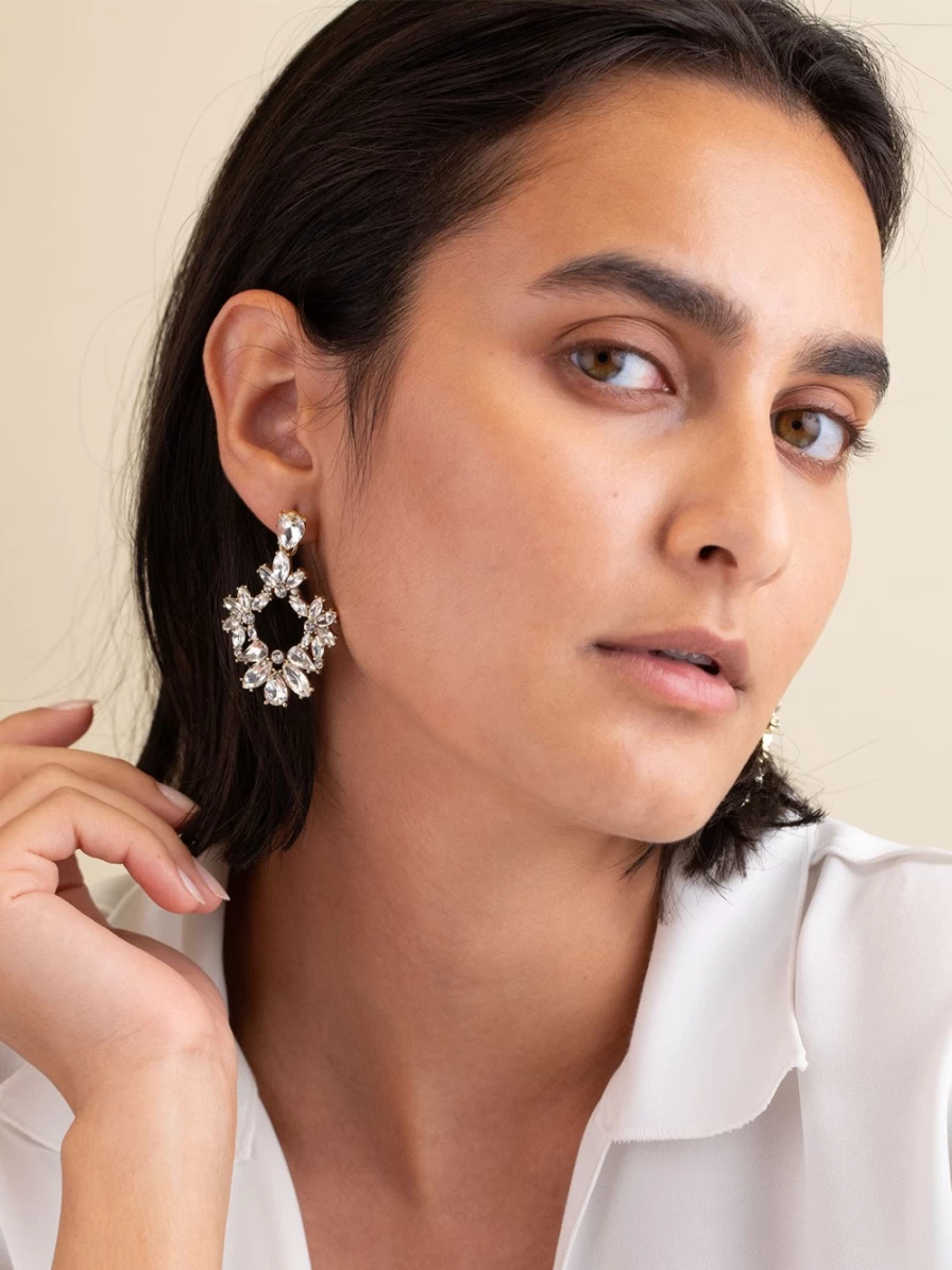 "Olive & Piper Olivia Drops – Elegant Drop Earrings for Women"
