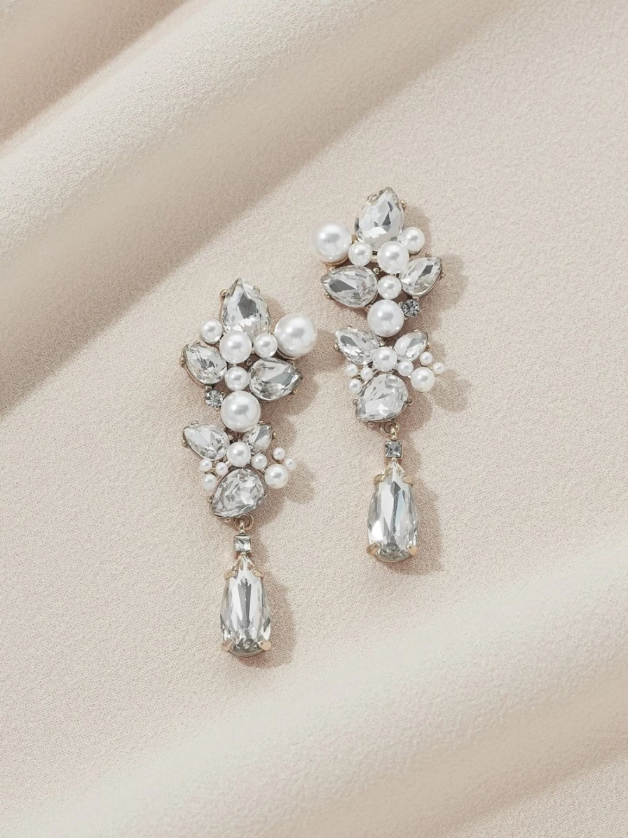 "Olive & Piper Chantilly Drops – Elegant Dangle Earrings for Women"