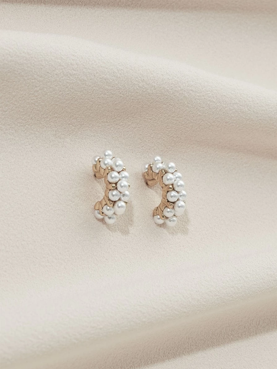 Olive & Piper Gold Hoop Earrings - Celine Style Hoops for Women
