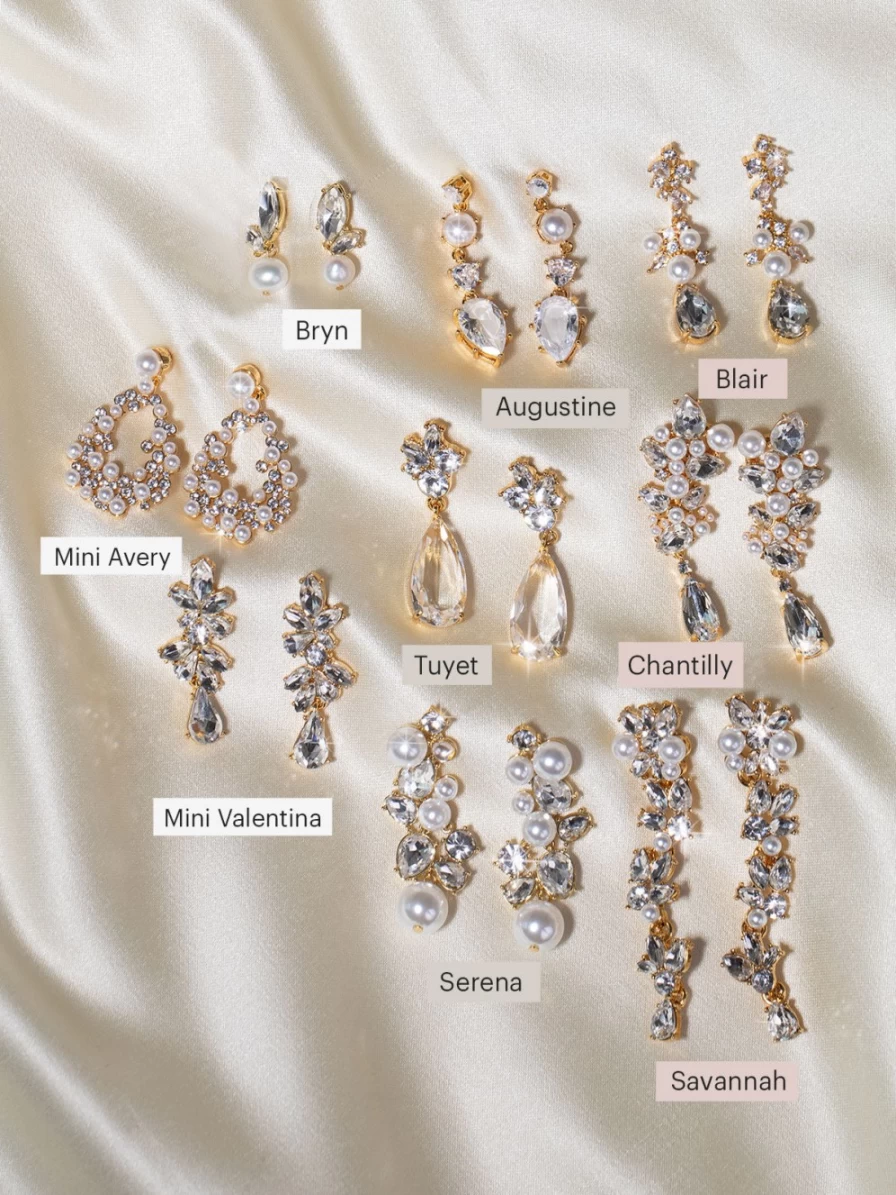 "Olive & Piper Signature Statement Jewelry Set - Elegant Necklace & Earrings"